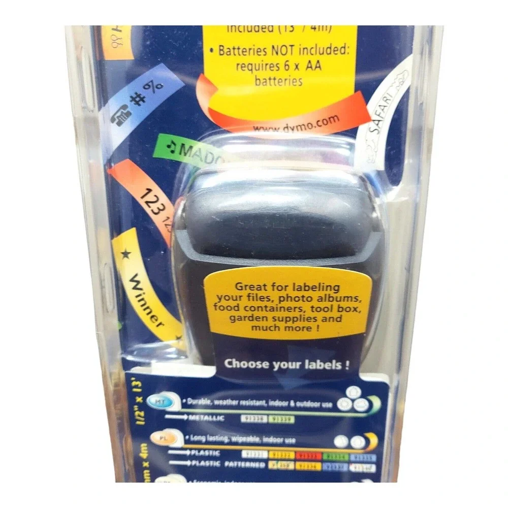 DYMO LetraTag Handheld Portable Electronic Label Maker With Tape NEW